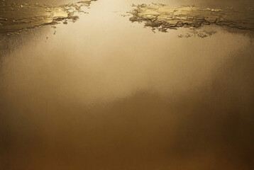Abstract grunge gold background with aged texture