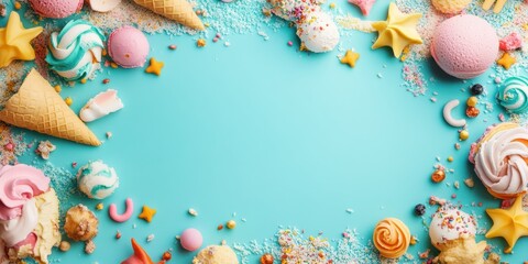 Ice cream Banner