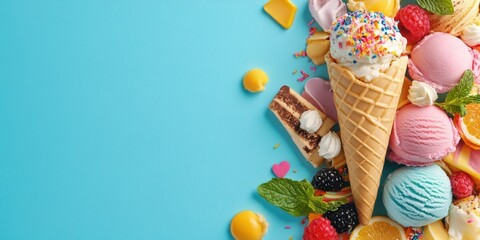 Ice cream Banner