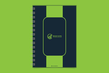 modern creative notebook cover template