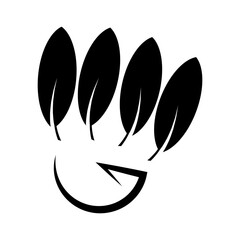 shuttlecock illustration design