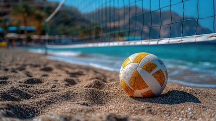 Beach Volleyball Sun, Sand, and Sea
