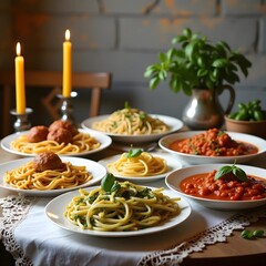 pasta with seafood