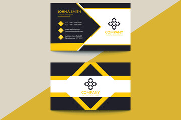 set of business card templates Black Luxury Business Card Template With Gold Dots Modern Creative Corporate Business Card Design business card template