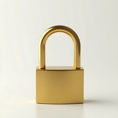 Fototapeta premium padlock and key