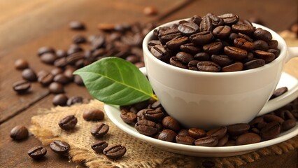 Fototapeta premium beans for espresso, roasted coffee beans, roasting coffee at home, coffee beans for roasting, good beans for espresso, coffee raw beans, bean espresso, beans starbucks, fresh coffee beans
