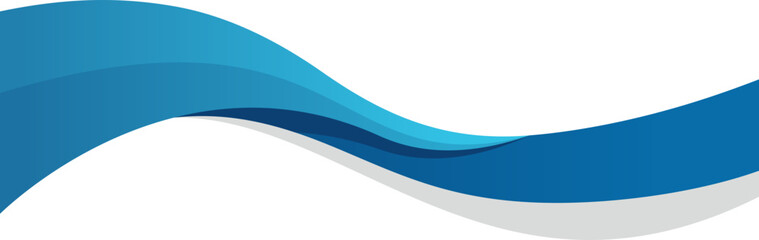 Modern Elegant Wave Border