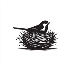 vector illustration of a bird