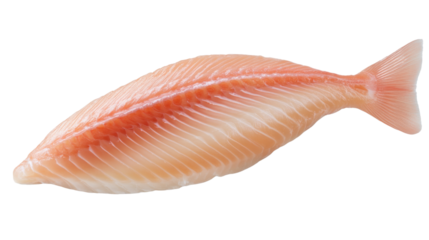 red fish on a green background