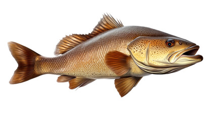 goldfish isolated on white background