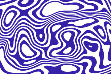 Abstract background pattern with blue waves. Vector illustration. Eps 10