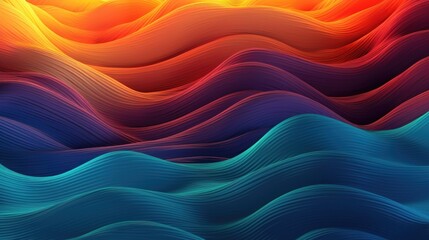 Obraz premium Hypnotic Abstract Space Wallpaper with Same Colors and High Definition