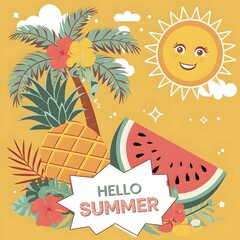 image of summer Assignment ilustration