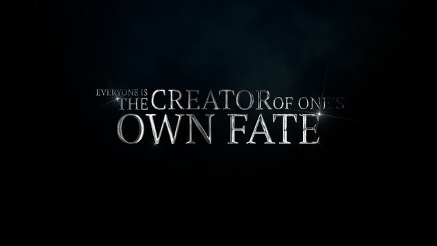 Cinematic Trailer Title Animation