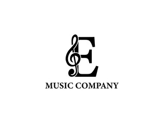 Music brand logo design