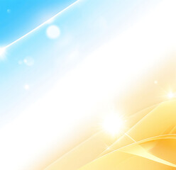 Futuristic glowing arc with smooth metallic gradient in vibrant colors. Ai Generated