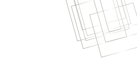 Abstract white and grey geometric overlapping square pattern background with shadow.oft shadow on neutral light white textured background.oft shadow on neutral light white textured background.