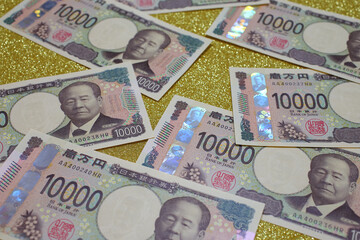一万円札　日本の紙幣