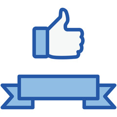 Special Blue White Icon