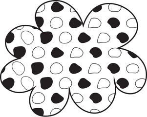 Stylized Cloud Ornament - Decorative and Artistic