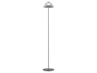 Blaze Floor Lamp - Elegant Lighting Fixture Against Black Background	

