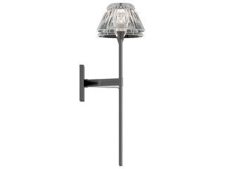Blaze 2 Light Tail Sconce - Elegant Lighting Fixture Against Black Background	
