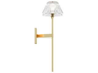 Blaze 2 Light Tail Sconce - Elegant Lighting Fixture Against white Background	
