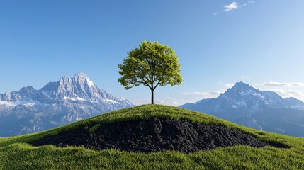 Obraz premium Environment Events - A global environmental summit with experts discussing climate change solutions.