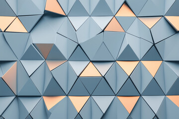 geometric pattern of interlocking triangles in abstract design