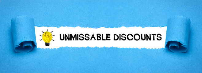 Unmissable Discounts