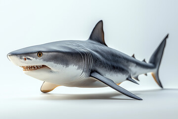 Shark isolated on white background