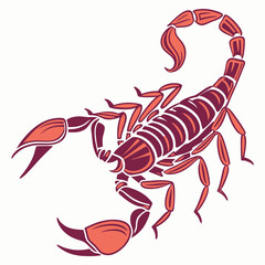 Scorpion Silhouette vector illustration