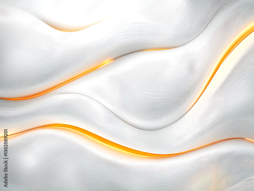 Poster dynamic flowing wave abstract design digital art creative background modern aesthetic close-up view 