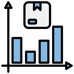 Consumption Blue Black Icon