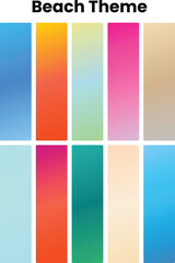 Fototapeta premium Tropical Beach Sunset Ocean Breeze Soft Sandy Shores Vibrant Waves Summer Vibes Golden Beachy Soft Tones Blue Clear Tropical Sunset Sunset Glow Coastal Water Beachfront Dream Relaxation Escape Dreamy 