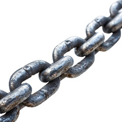 Obraz premium Chain isolated on transparent background, PNG