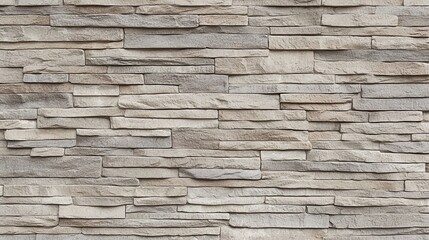 Fototapeta premium Textured Stone Wall Background with Varied Layers and Natural Earth Tones
