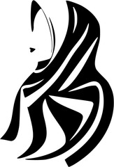 Abstract Elegance: The Modern Hijabi