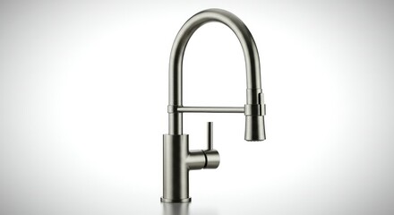 Sleek Modern Chrome Bathroom Faucet