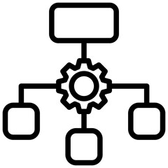 Classification Outline Icon