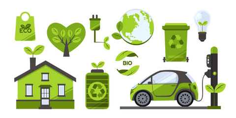 Ecology. Set of elements