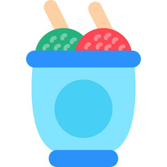 Icecream Bowl Icon
