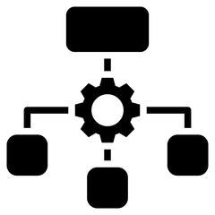 Classification Glyph Icon