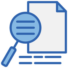 Sampling Blue White Icon