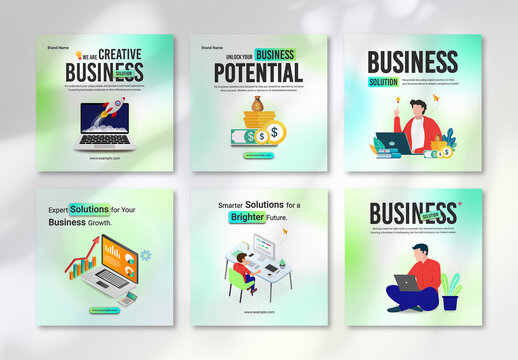 Agency Business Solution Social Media Post