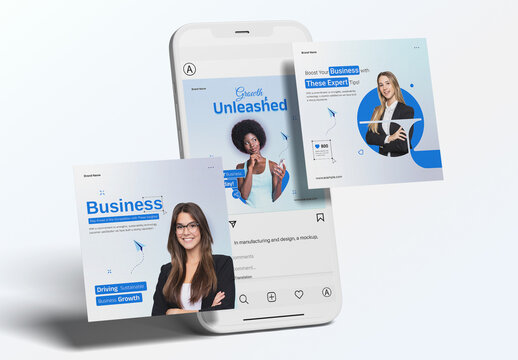 Creative Agency Social Media Post Layout