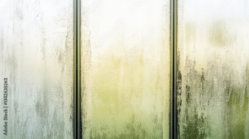 Aufkleber abstract textured glass with soft light and subtle color gradient