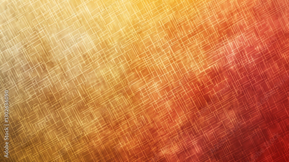 Aufkleber abstract background with an orange and red color gradient and a woven pattern.