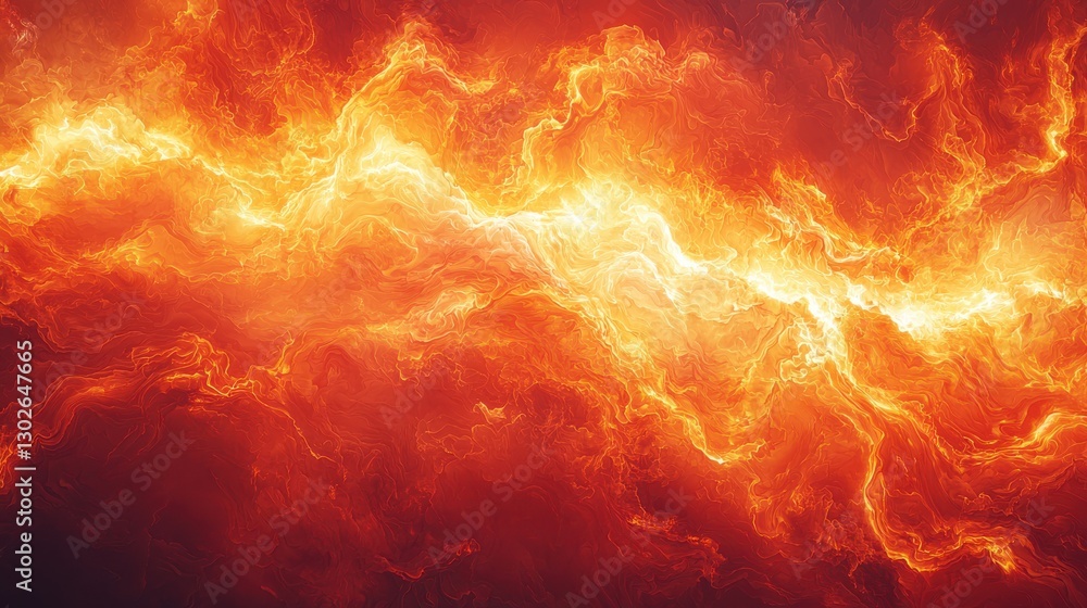 Poster vibrant display of fiery colors swirling in dynamic patterns creating an abstract scene of heat and 