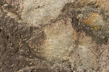 風化した岩の質感と模様